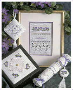 025 Pansy Sampler by Victoria Sampler