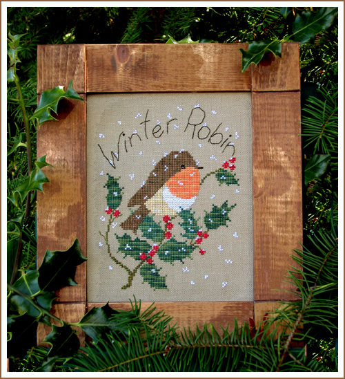  CJ14 Winter Robin by Victoria Sampler   