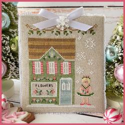 10 Dew Drop's Flower Shop - Nutcracker Village by  Country Cottage Needleworks  