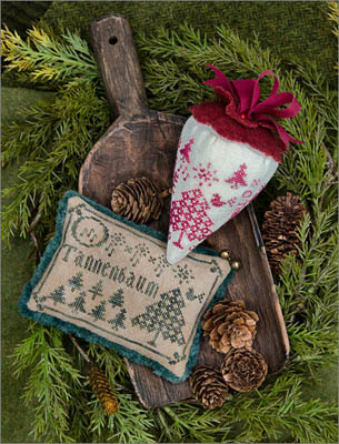 O Tannenbaum  - The Caroling Berries by Erica Michaels Needlework Designs