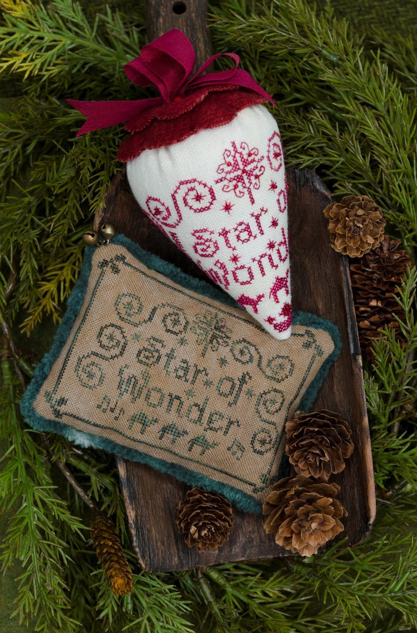 Star of Wonder .- The Caroling Berries by Erica Michaels Needlework Designs 