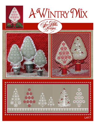 L417 : A Wintry Mix  by Sue Hillis Designs 