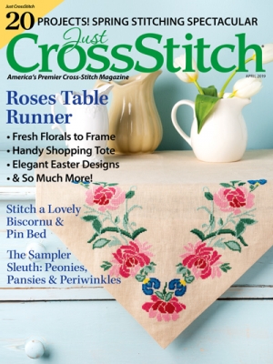 April 2019  by Just Cross Stitch