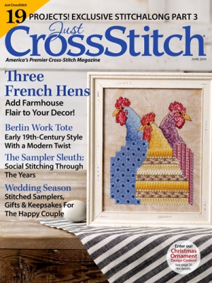 June 2019  by Just Cross Stitch
