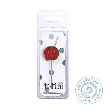  JPM529 Tomato Solo - Pin-Mini by Just Another Button Company 