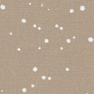 7449 : Splash Taupe :  25 count Lugana : Fat Quarter 48cm x 68cm 