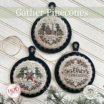 Gather Pinecones HD319 by Hands on Designs - RRP £14.00