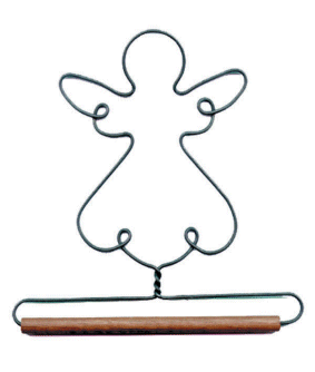  Wired Angel Bellpull :  Grey : 5"  by Ackfeld