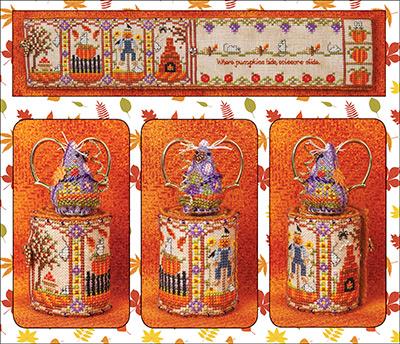 JN321LE  Autumn Mouse Scissor Roll : Limited Edition by Just Nan