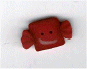 nh1041S  Small Cherry Candy   by Just Another Button Company
