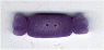 nh1040S  Small Grape Candy   by Just Another Button Company