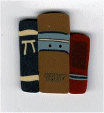 4553 Stack of Books by Just Another Button Company