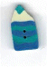 4443 School Pencil  Striped by Just Another Button Company