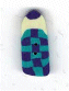 4443 School Pencil  Checked by Just Another Button Company