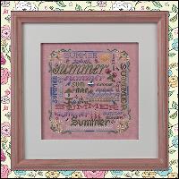JN263  Summer Typography  by Just Nan 