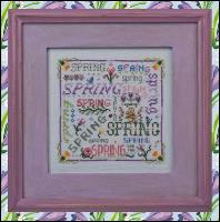 JN261  Spring Typography by Just Nan  Only 2 in stock No longer Available 