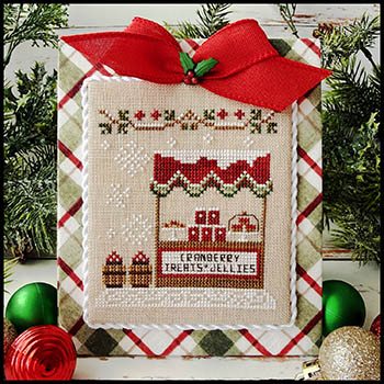 Country Cottage Needlework  - Christmas Market - Cranberry Stand