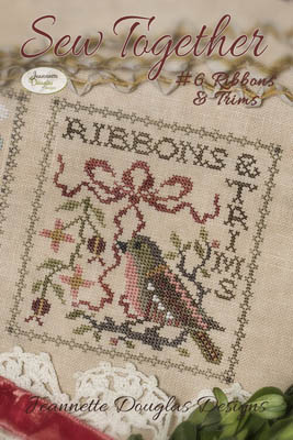 Sew Togerther - 6 Ribbons and Trims by Jeannette Douglas Designs 