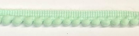  Pom Pom 27.4m x 7mm: Mint - Per Meter by Sew Cool 