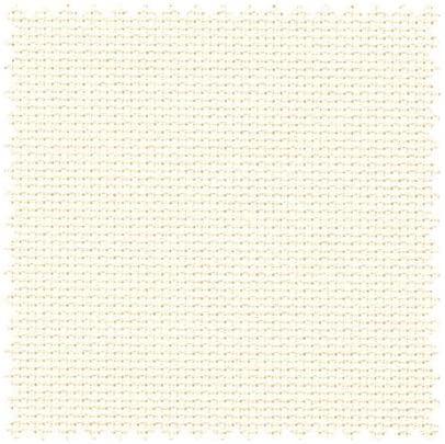Ivory  : 14 count Aida : Permin / Wichelt :  Per Metre 100cm x 130cm