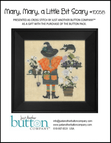 Mary, Mary, A Little Bit Scary by Just Another Button Company 