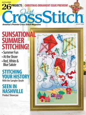 August  2020  by Just Cross Stitch