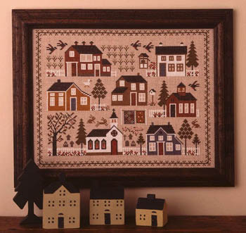 Village Sampler by Prairie Schooler 