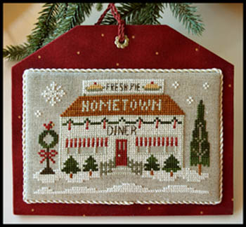 Diner  - Hometown Holiday by Little House Needleworks 