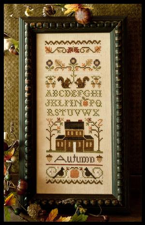 Autumn Band Sampler by Little House Needleworks  
