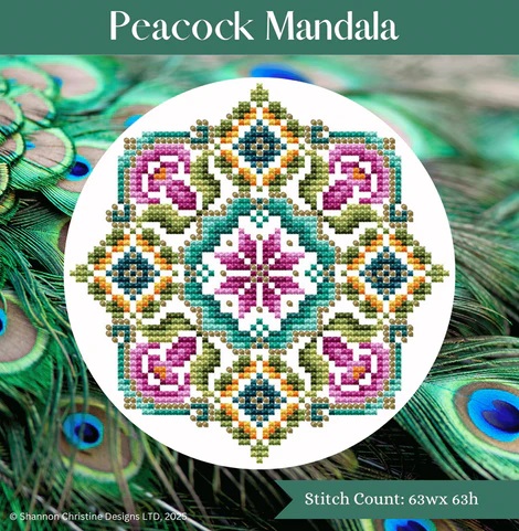 Peacock Mandala by Shannon Christine 