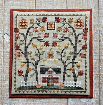 Waxing Moon Designs -   Little House In The Autumn Woods