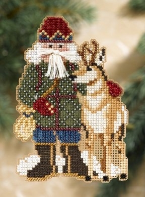MH20-8303 Beartooth Santa  by Mill Hill 