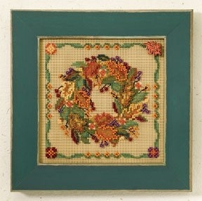MH14-7205 Autumn Wreath by Mill Hill