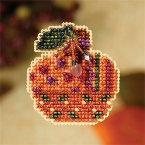 MH18-7205 Jeweled Pumpkin  by Mill Hill 