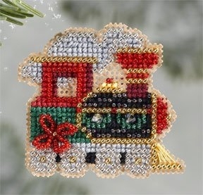 MH18-6304 Holiday Express Ornament  Kit by Mill Hill 