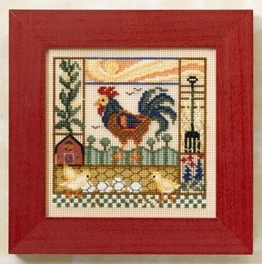 MH14-8106 Barnyard Morning by Mill Hill