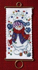 MH12-6301 Joy Snowman by Mill Hill  