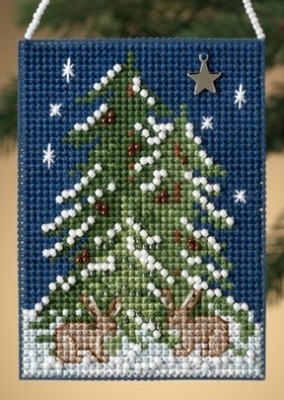 MH16-0306 Forest Tree Ornament  Kit by Mill Hill   