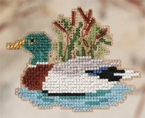 MH 18-0206 Mallard Ornament  Kit  by Mill Hill