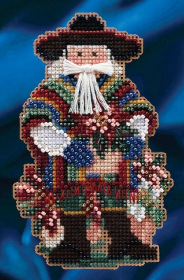MH20-4303 Feliz Navidad Santa  by Mill Hill