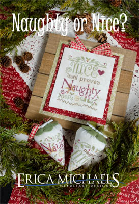 Naughty or Nice?  by Erica Michaels Needlework Designs 