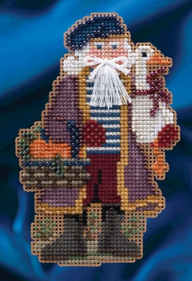 MH20-4302 Joyeux Noel Santa  by Mill Hill