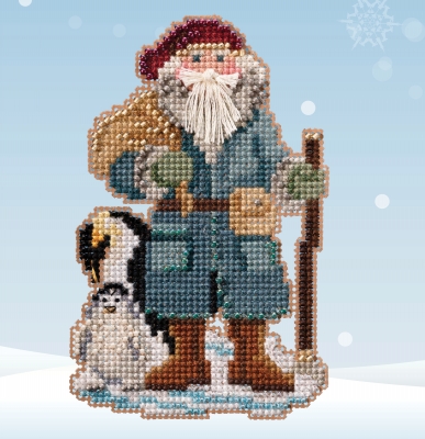 MH20-2031 Penguin Santa  by Mill Hill  
