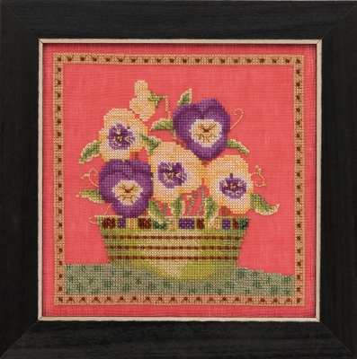 DM30-1911 Pansies by Mill Hill  