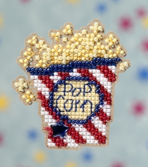 MH18-9103 Popcorn  by Mill Hill    