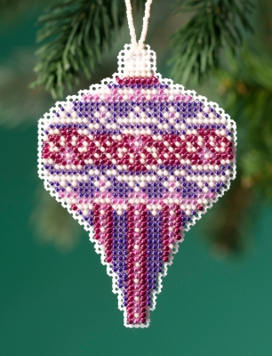 MH21-1914 Amethyst Pearl Ornament Kit   by Mill Hill 