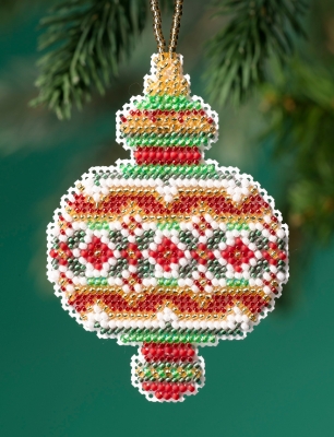 MH21-1913 Ruby Diamond Ornament Kit   by Mill Hill 