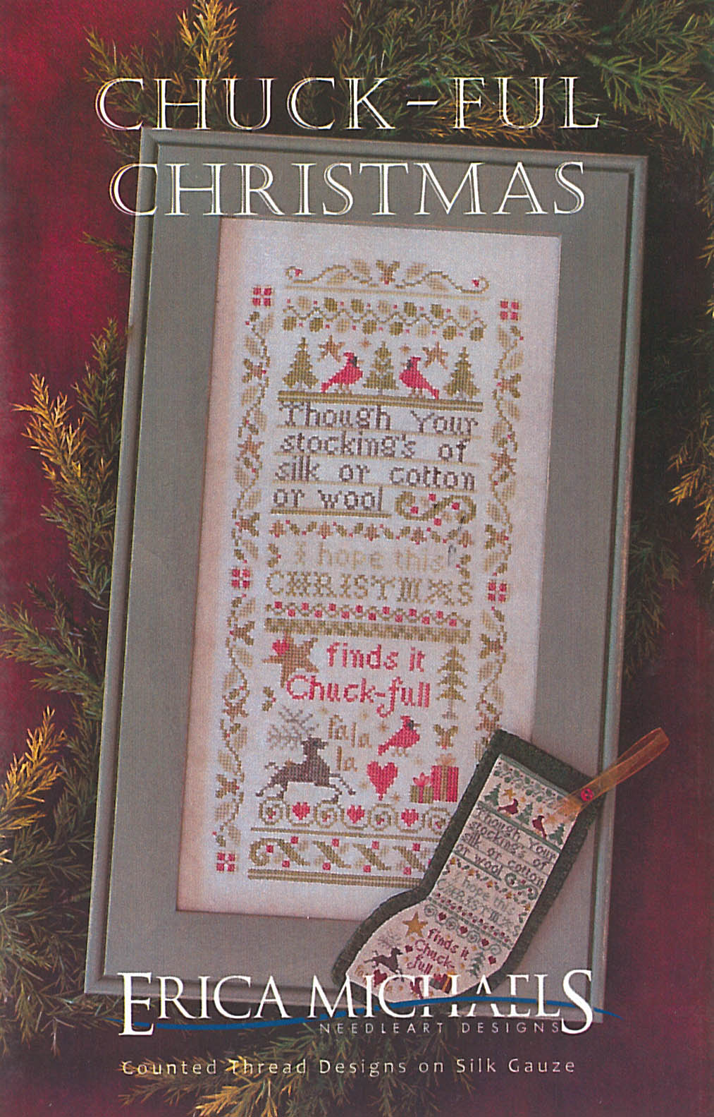Chuck - Ful Christmas : Silk Berry : by Erica Michaels 