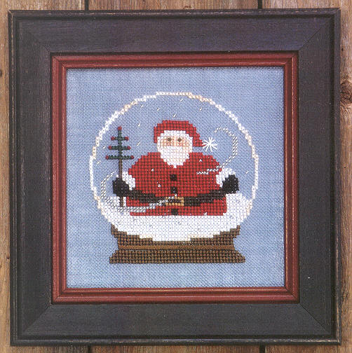 Santa Globe : Zipper Kit by Bent Creek  