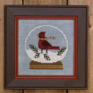 Red Bird Globe : Zipper Kit by Bent Creek  